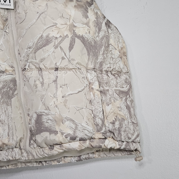 Puffer Vest Women Size Xl XL Hooded Sleeveless love Mood - Picture 6 of 11